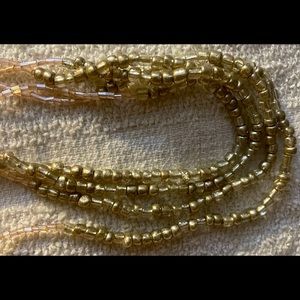 24” Sea/Sky 4 layers multi-strand beaded necklace